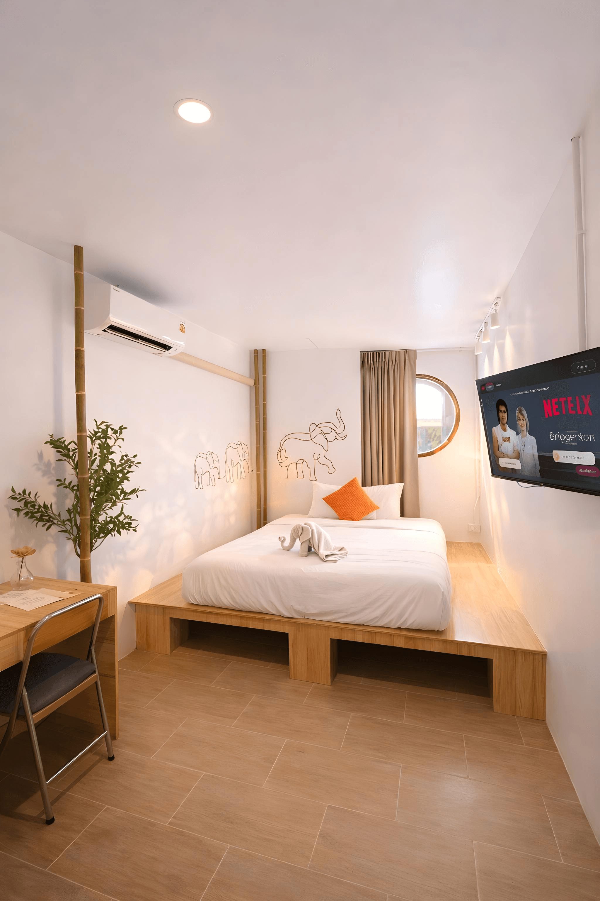 ตึกเก่าย่านสุขุมวิท แปลงเป็น Hostel 21 ห้อง